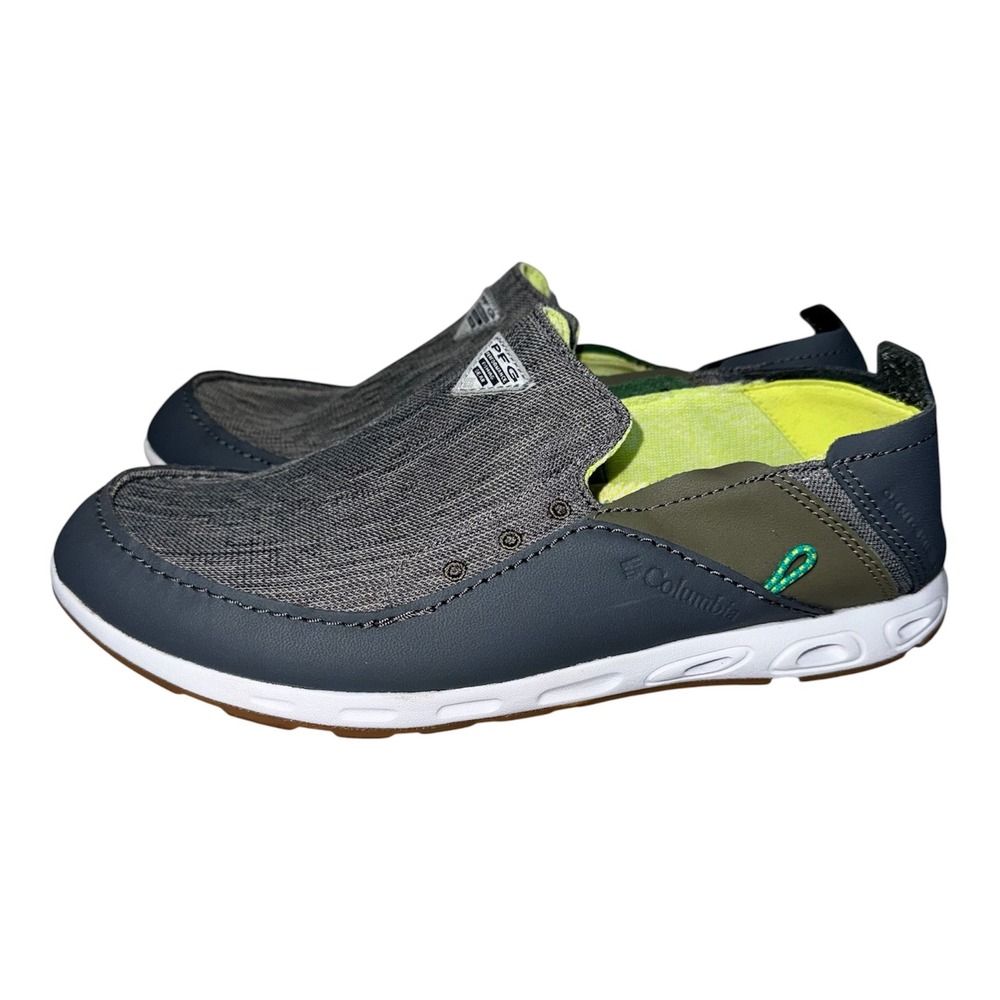 Columbia PFG Bahama Vent Loco Relaxed II Mens 9 Wide Gray Blue Fishing Shoes